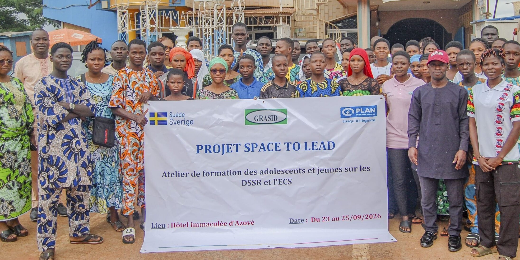 GRASID ONG et Plan Internationnal Bénin forme les jeunes sur les DSSR et l'ECS