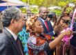 Inauguration Cuisine scolaire : Coupure du ruban