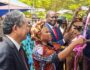 Inauguration Cuisine scolaire : Coupure du ruban